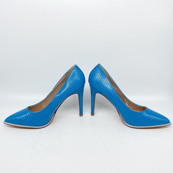 BCBGeneration Women's Harlia Pointed Toe Pump Blue Size 5M - Picture 6 of 10